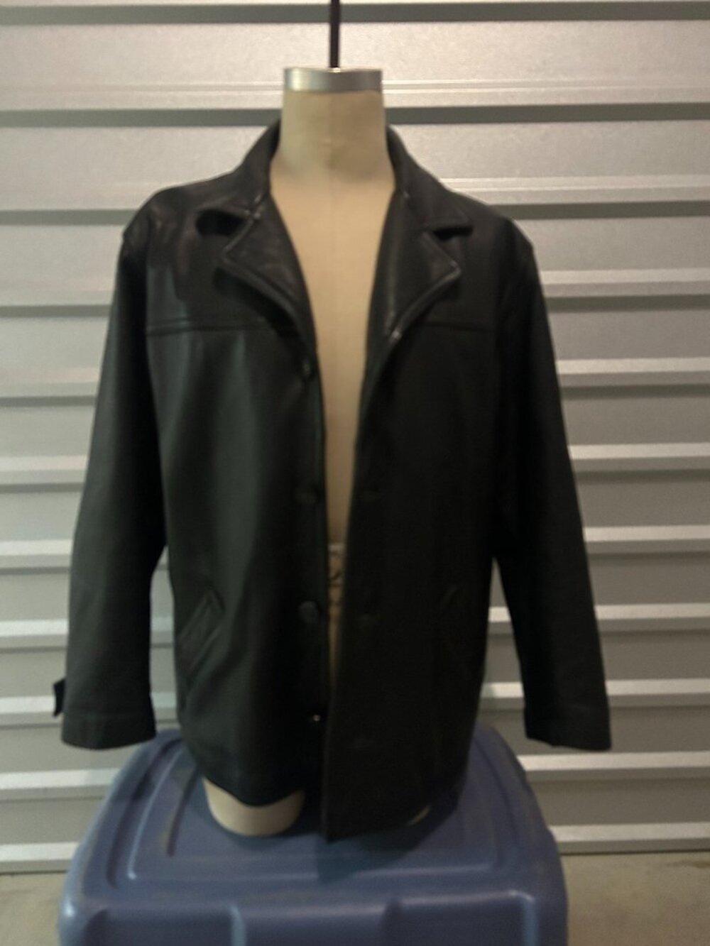 Guess Leather Jacket - L